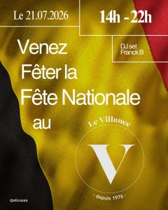 🇧🇪 Venez célébrer la Fête nationale belge au Villance !